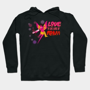 Vaxxed - love in time of rona Hoodie